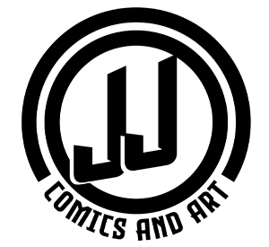 JJs Comics and Art logo