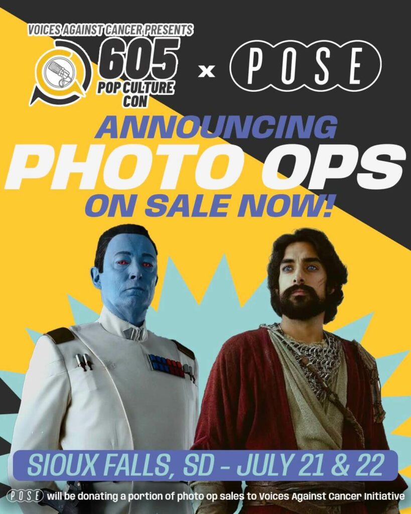 Picture of Admiral Thrawn and Ezra Bridger for Pose Photo Opportunities.