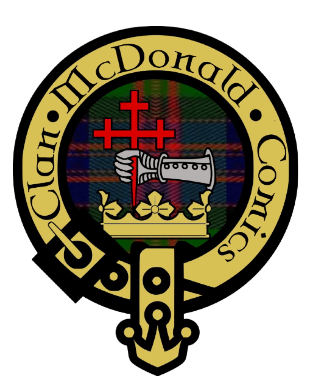Logo for Clan McDonald Comics.